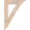 Ekena Millwork Traditional Traditional Smooth Bracket, Douglas Fir, 5 1/2"W x 30"D x 42"H BKT06X30X42TRA01SDF - alternate 4